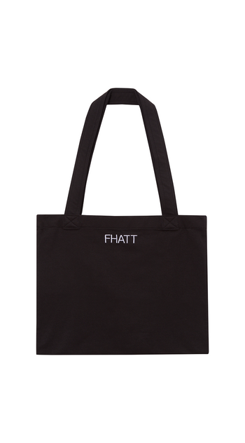 Daily Routine Black Tote Bag