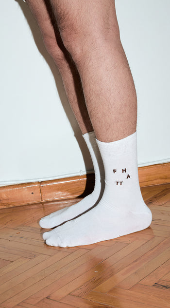TOGETHER WHITE SOCKS