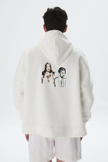 TOGETHER WHITE SWEATSHIRT