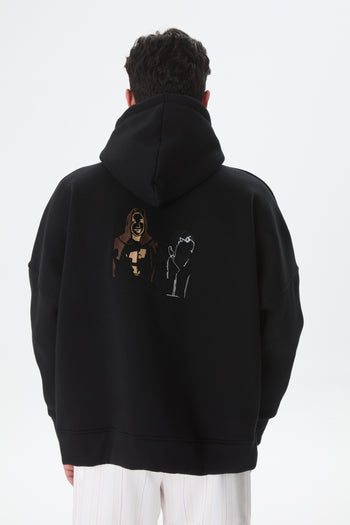 TOGETHER BLACK SWEATSHIRT