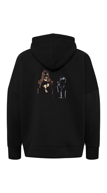 TOGETHER BLACK SWEATSHIRT