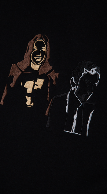 TOGETHER BLACK SWEATSHIRT