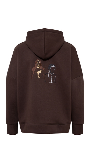 TOGETHER BROWN SWEATSHIRT