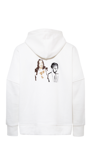 TOGETHER WHITE SWEATSHIRT