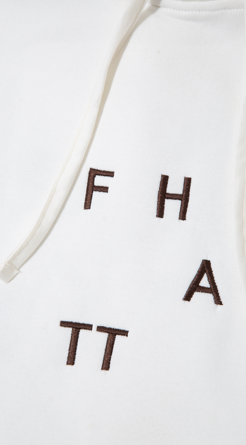 TOGETHER WHITE SWEATSHIRT